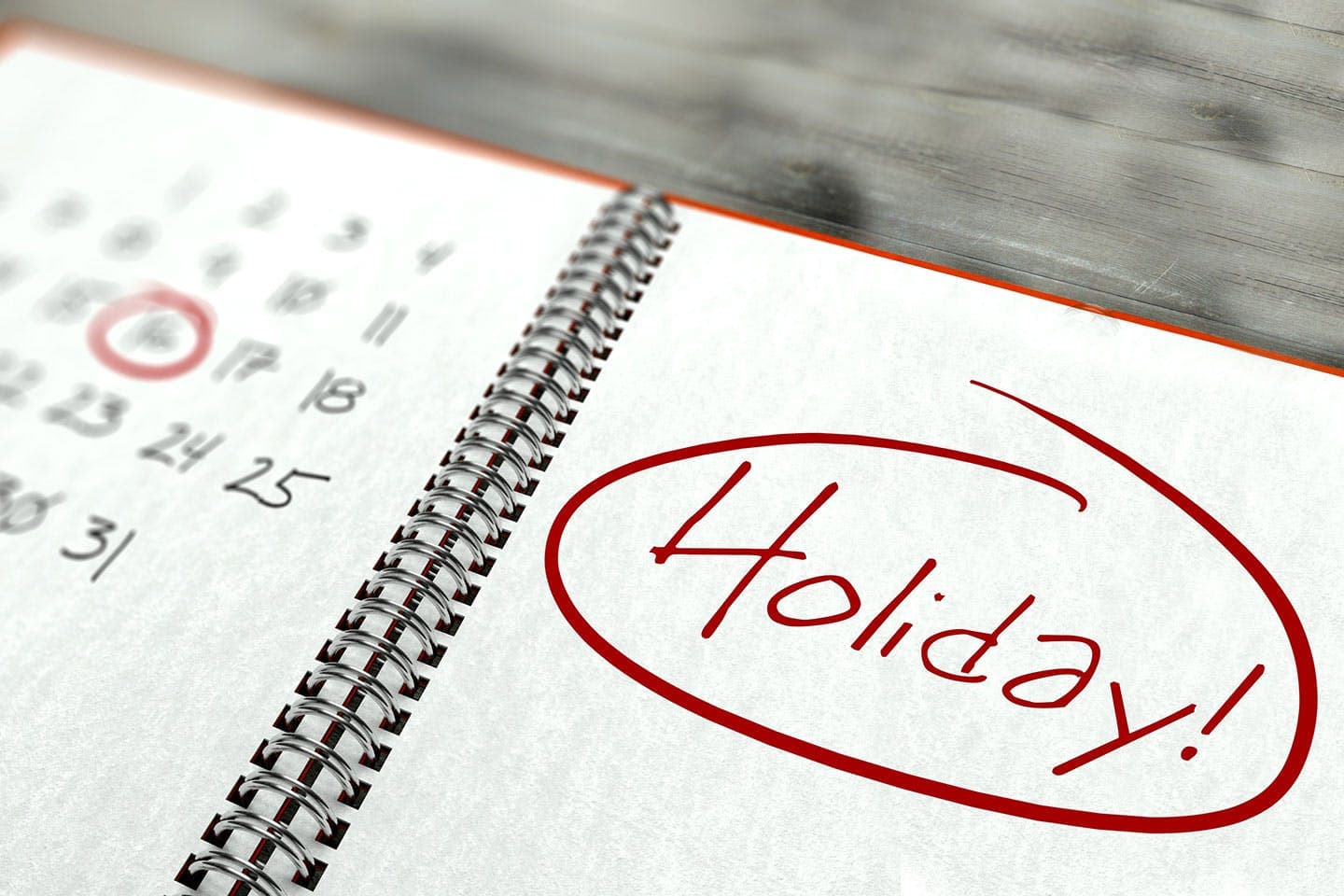 Holidays